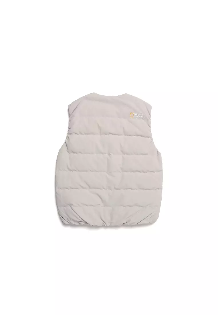 National Geographic Unisex HERON Light U Neck Down Vest 2025