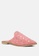 RAG & CO pink Leather Mules with Metal Studs 6108CSHA239C50GS_2
