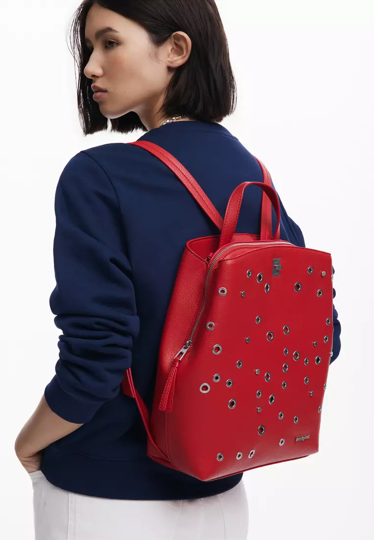 Medium studded backpack