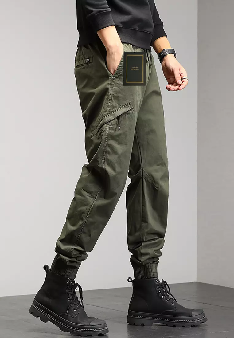 Multi Pockets Casual Cargo Pants GJL667