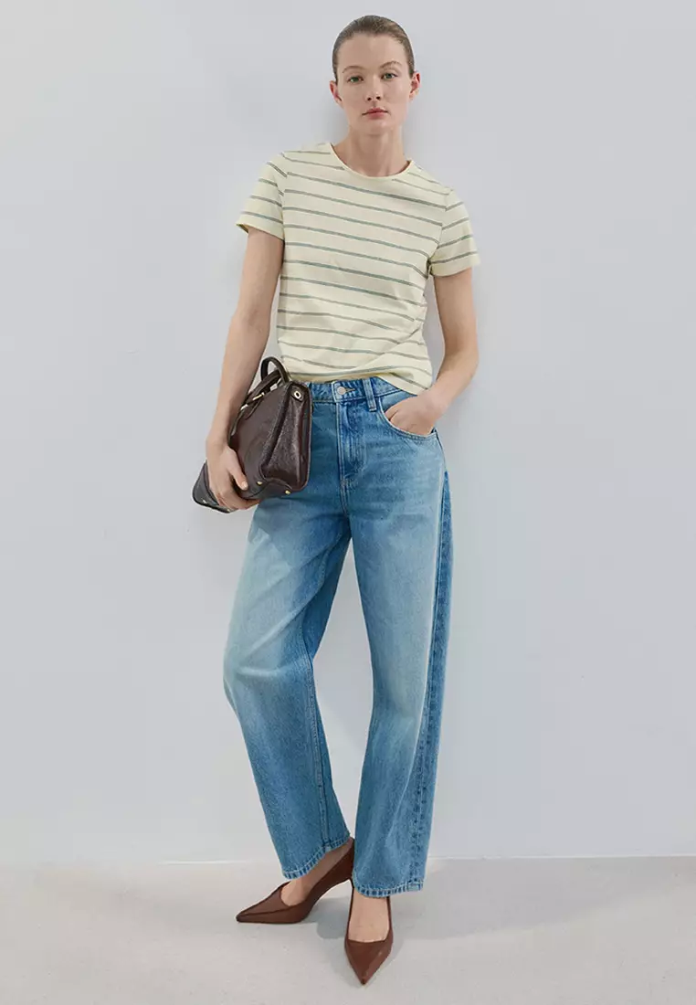 Striped Cotton T-Shirt