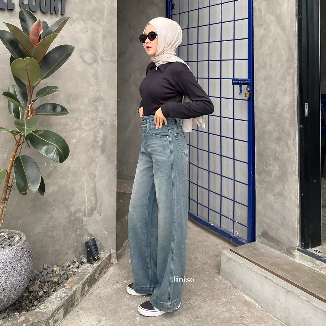 Ultra Highwaist Baggy Loose Jeans 666 OVERTIME