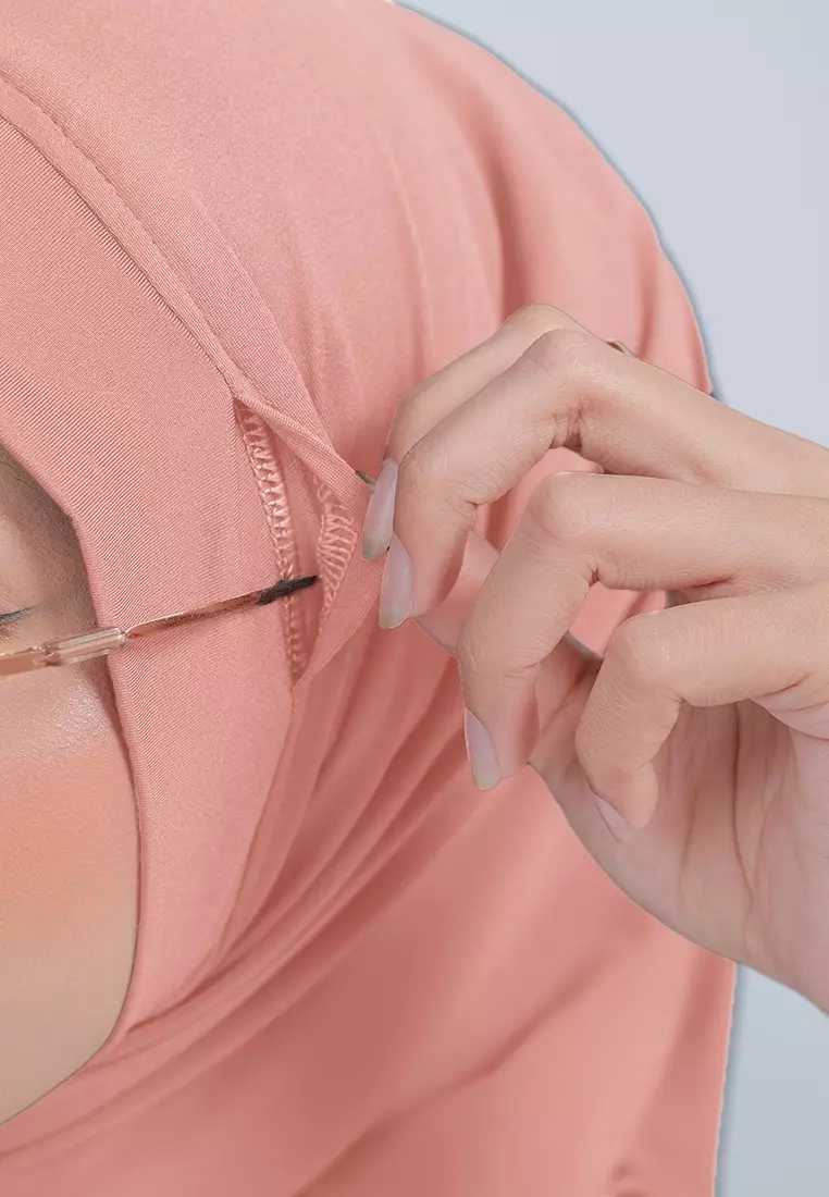 HIJAB INSTAN RANA - SALMON
