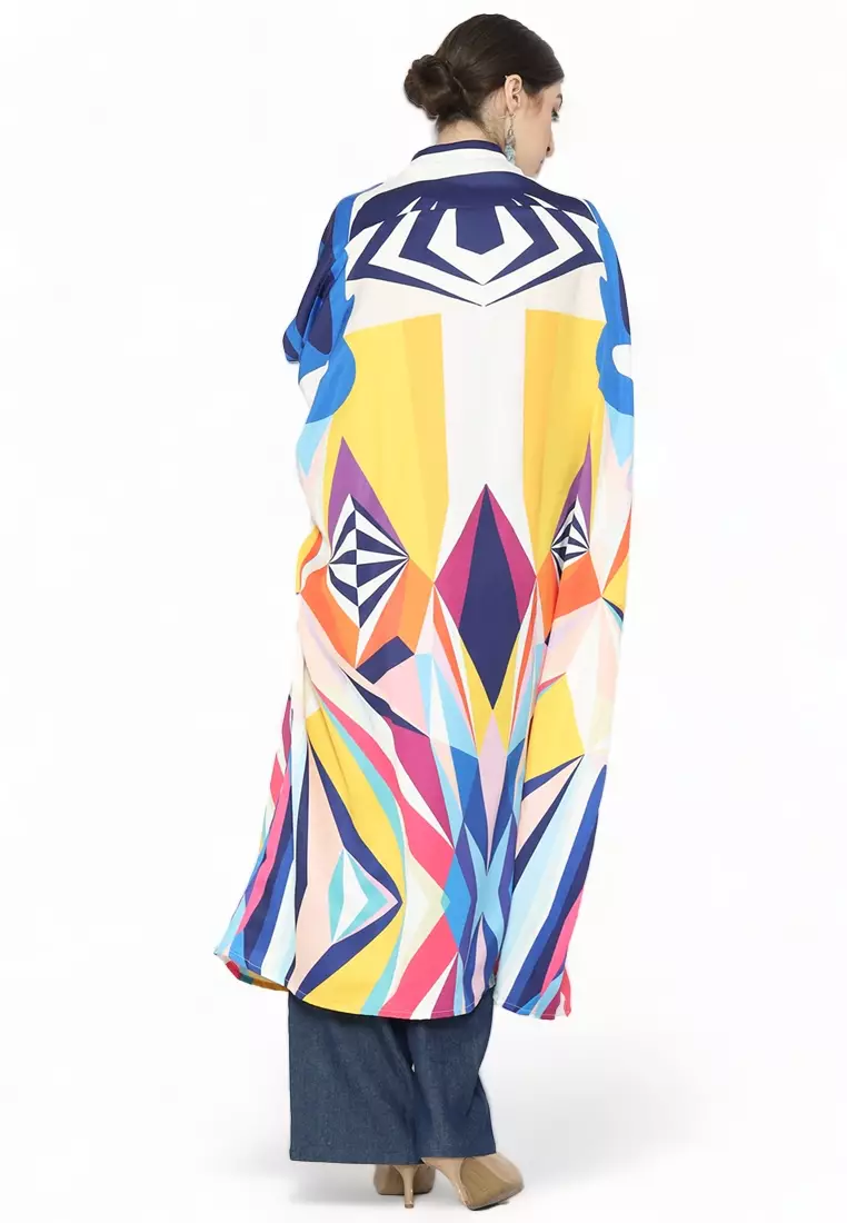Kanzi Collared Kaftan