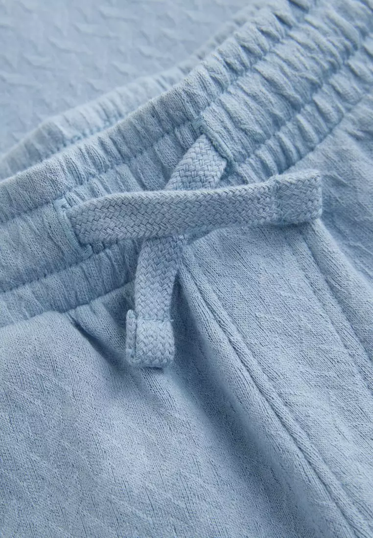 Short Sleeve Polo Shirt And Shorts Set