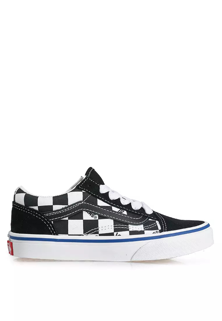 Buy VANS Old Skool Logo Check Sneakers 2025 Online ZALORA