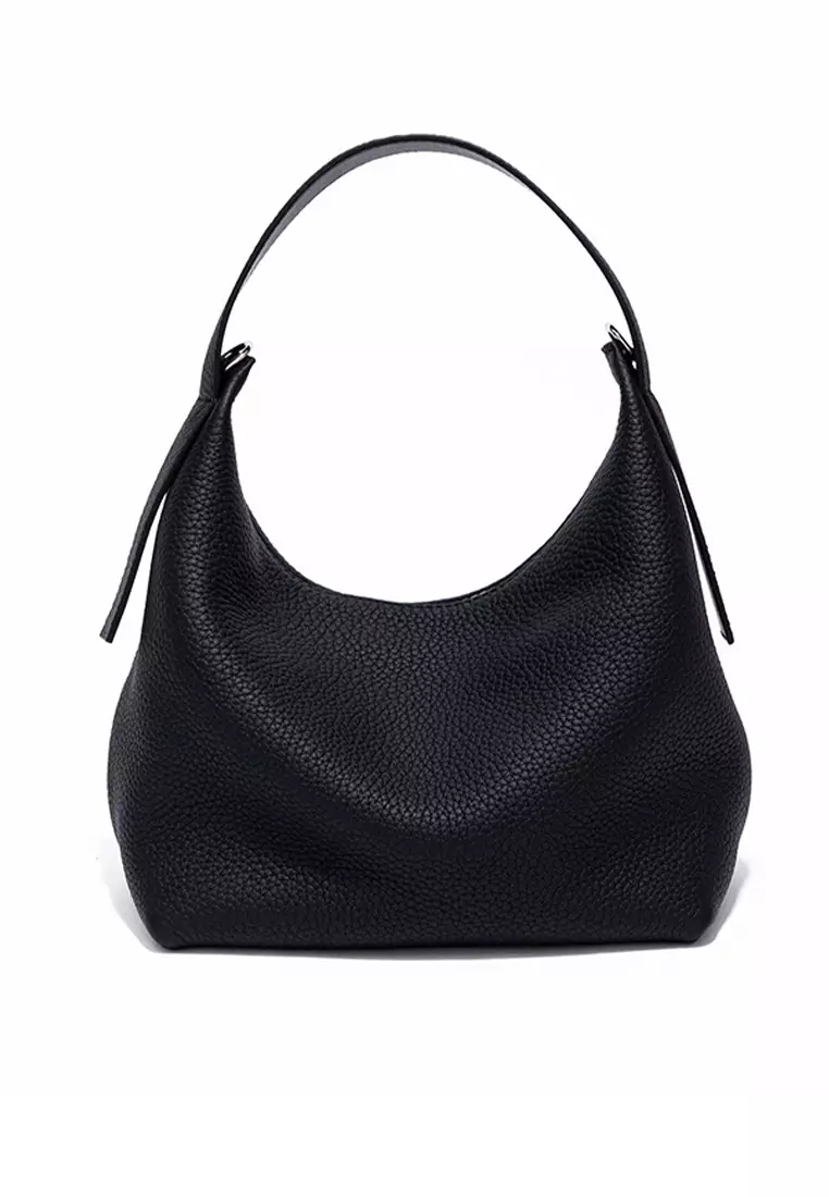 Full grain hotsell leather hobo bag