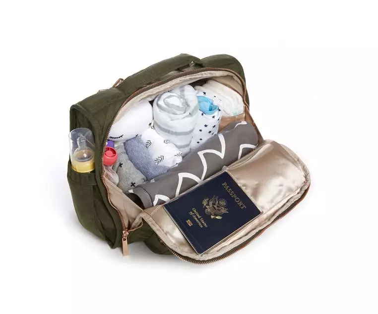 Inside Jujube Diaper Bag Jujube Diaper Bag Olive Tas Perlengkapan Bayi