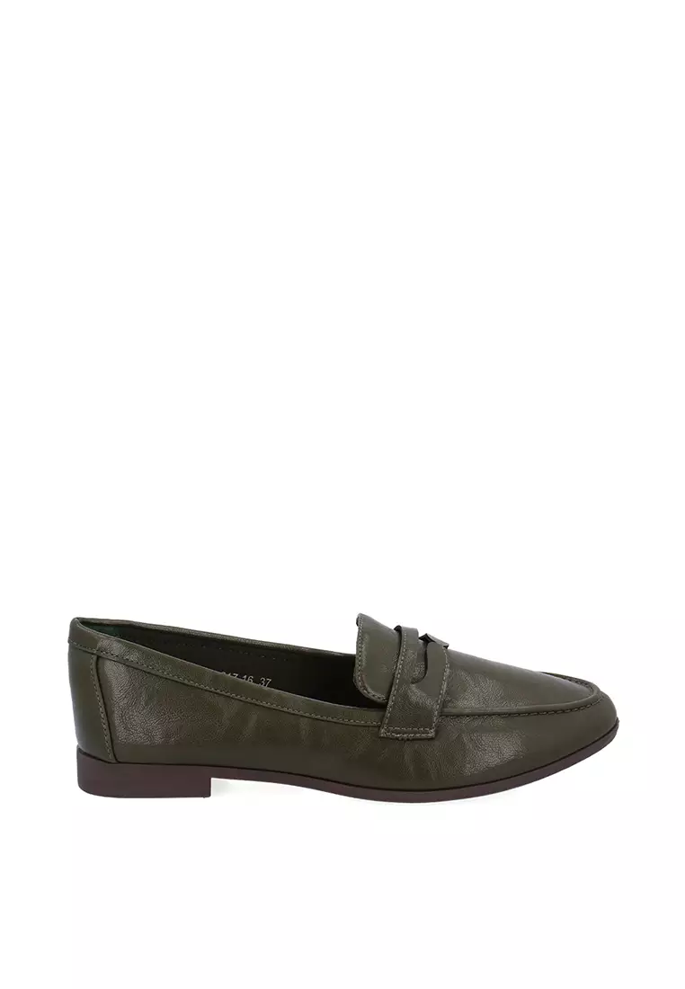 Discount on Carlo Rino  shoes - SKU: Dark Green Verone Loafers