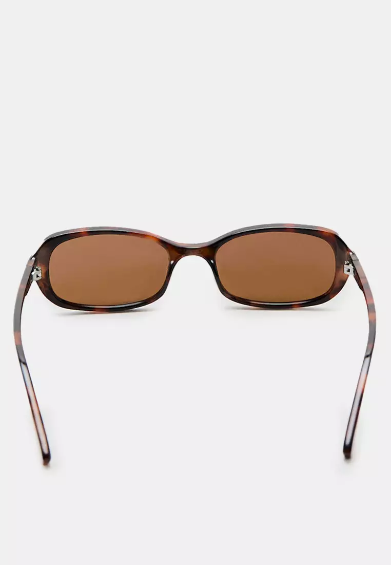 Hailey Bieber x Mango Frame Sunglasses