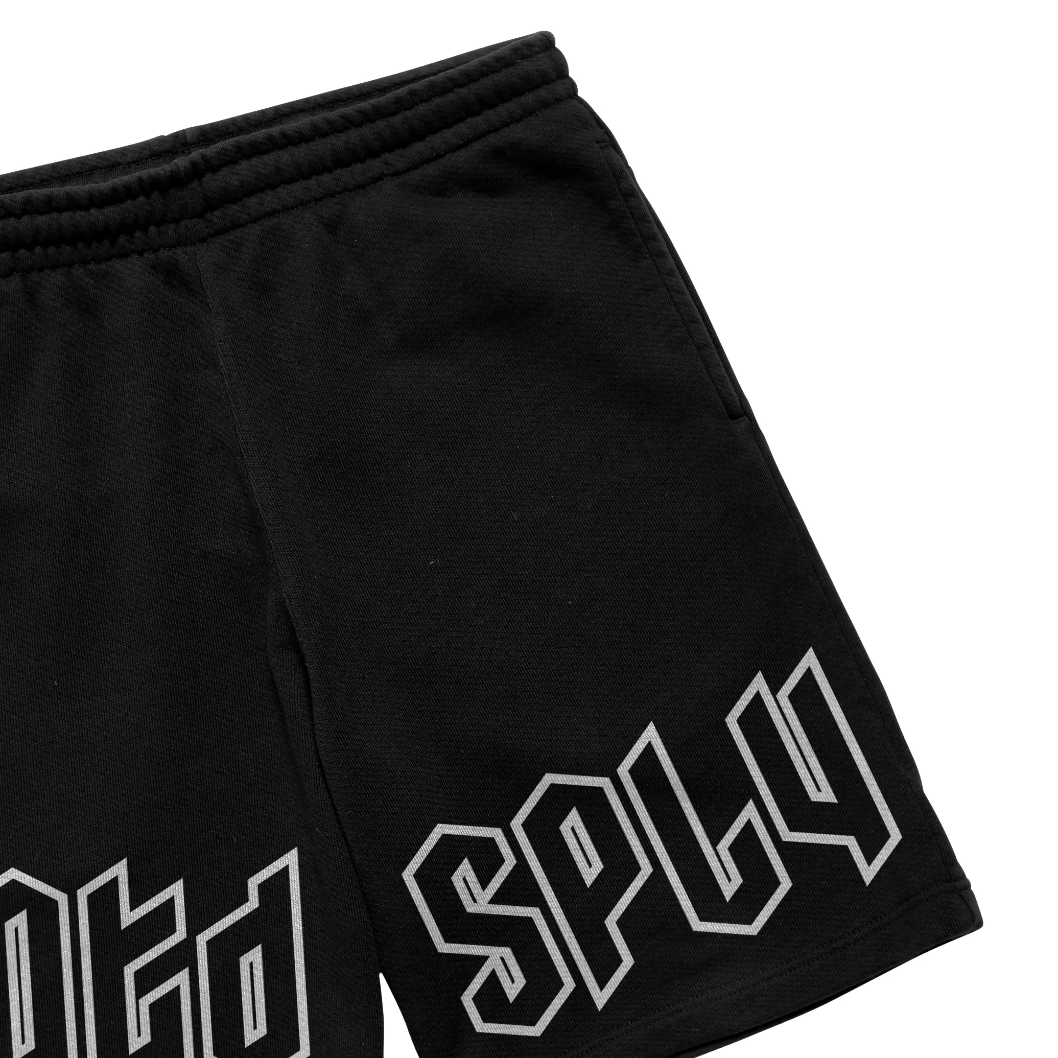 OOTDSUPPLY Short Pants Metalisa Black | Celana Pendek Unisex SP001