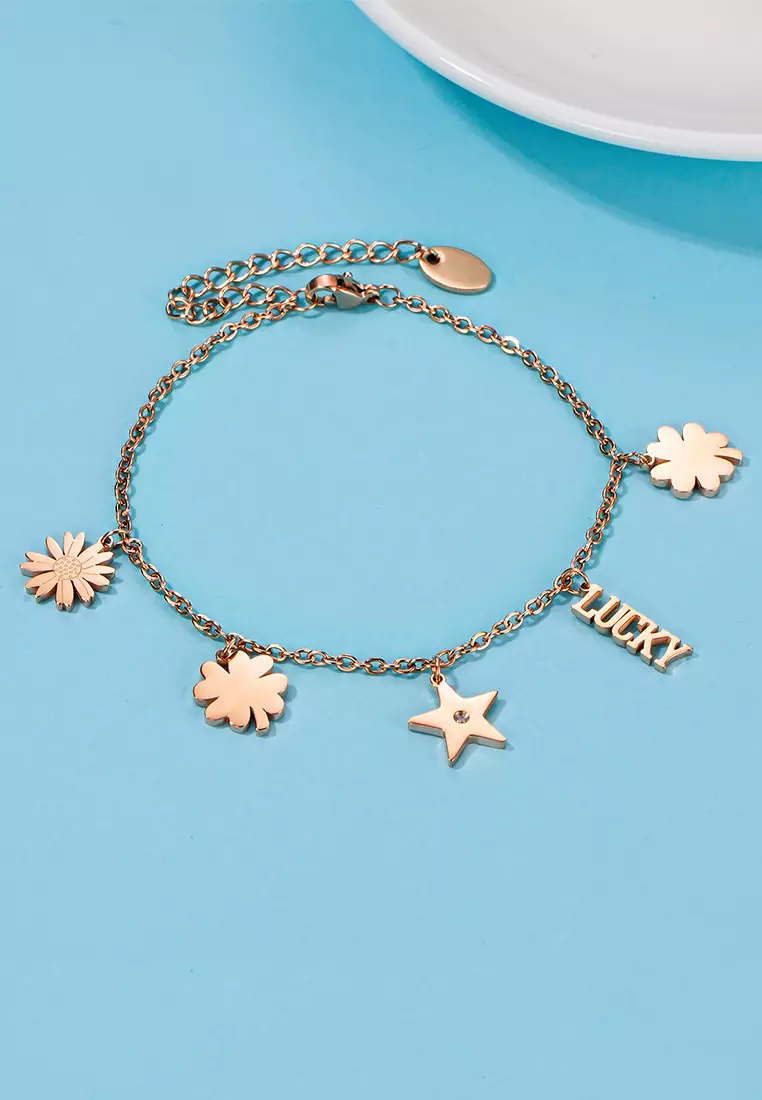 Lucky Star Charm Bracelet