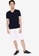 CK CALVIN KLEIN white Performance Poplin Shorts - HD Embroidered Logo 46760AAF8CCEACGS_4
