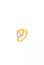375/9K Gold - Size 21 (Two-Tone Gold)