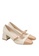 Twenty Eight Shoes beige VANSA Colorblock Square Toe  Mid Heel Pumps  VSW-H907617 15FCFSH8185FA1GS_2