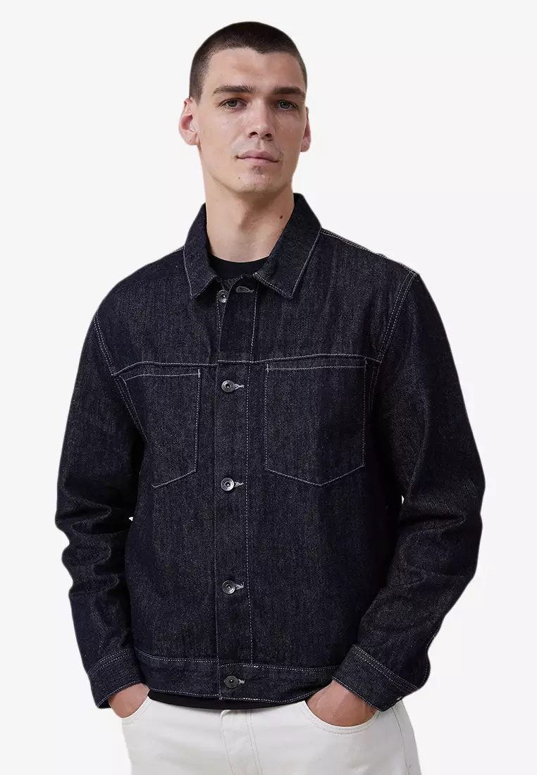 Cotton on mens jackets discount