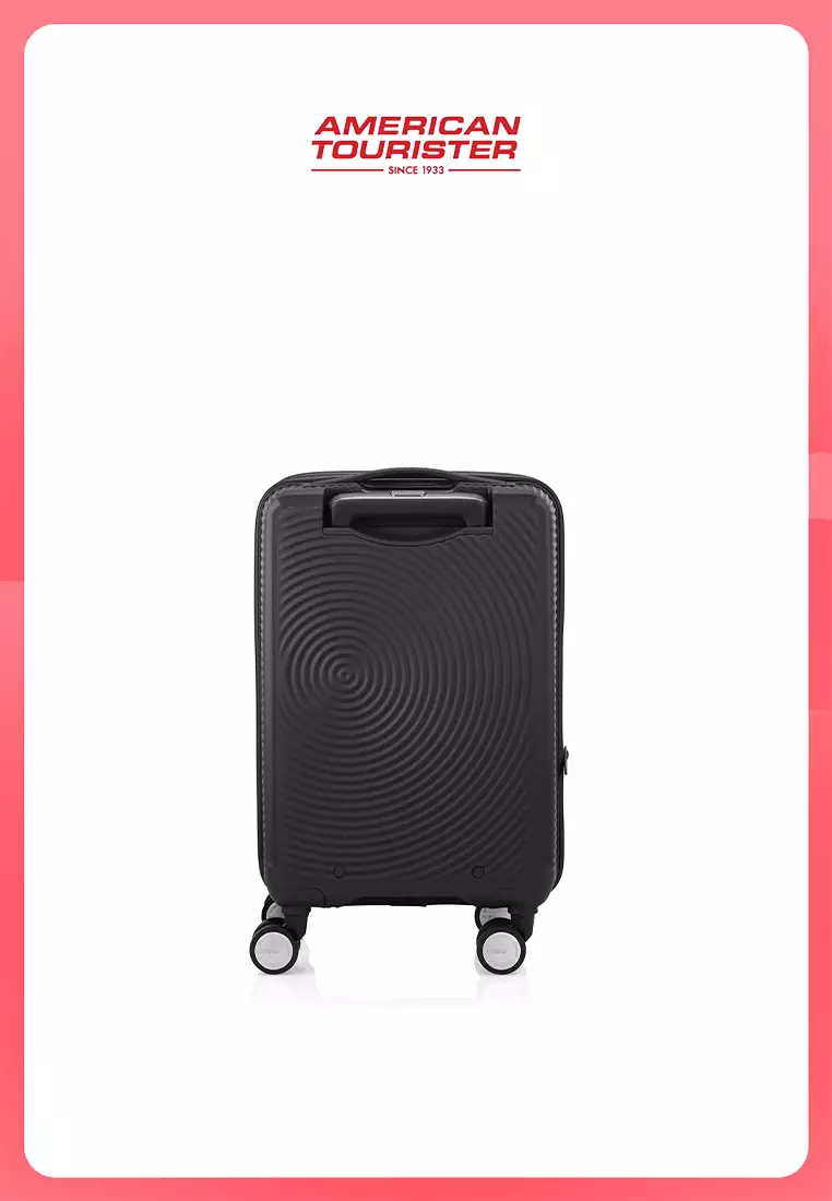 American Tourister Koper Hardcase Curio Cabin 20 Inch E TSA BO V2 - Black