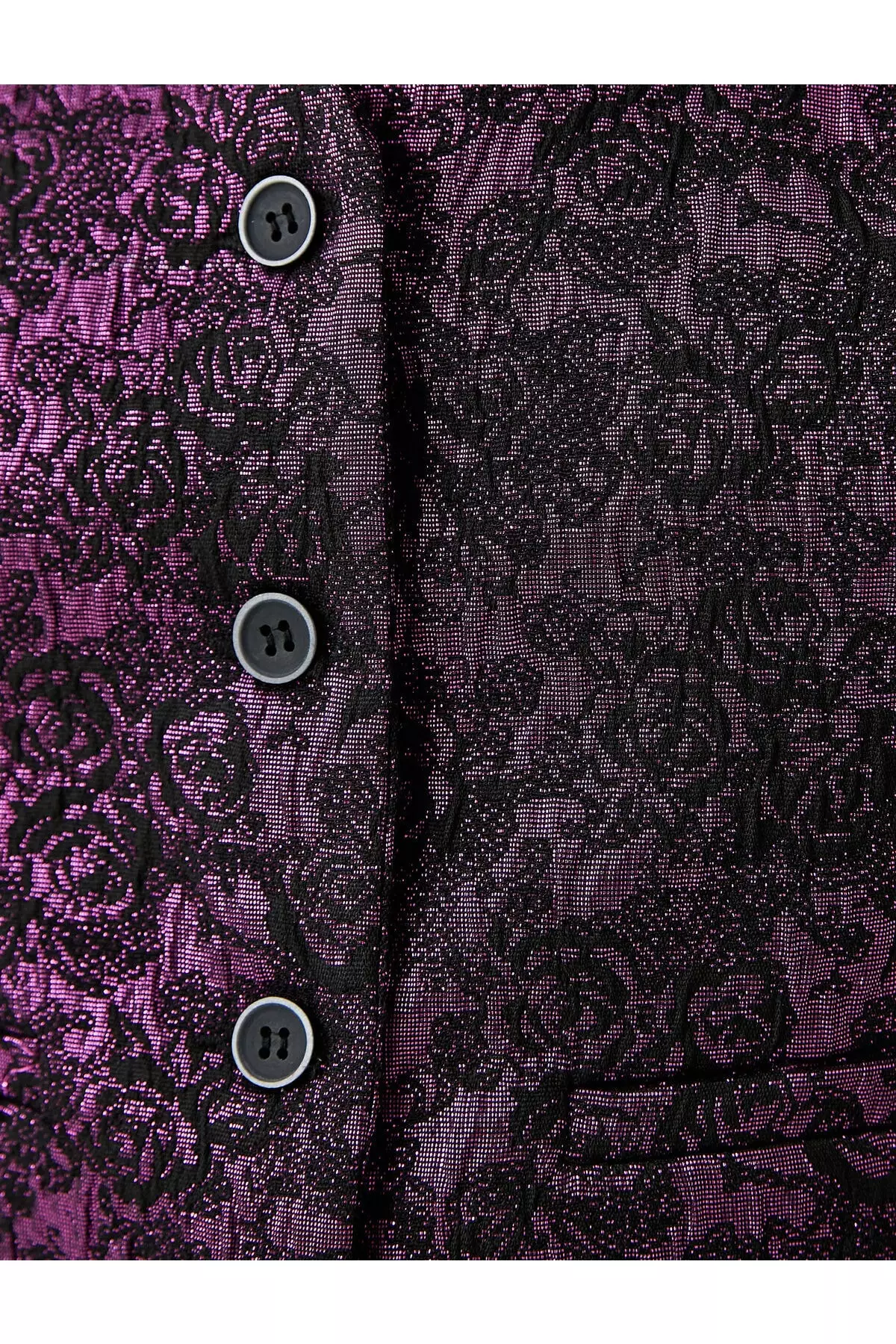 Rachel Araz Jacquard Vest