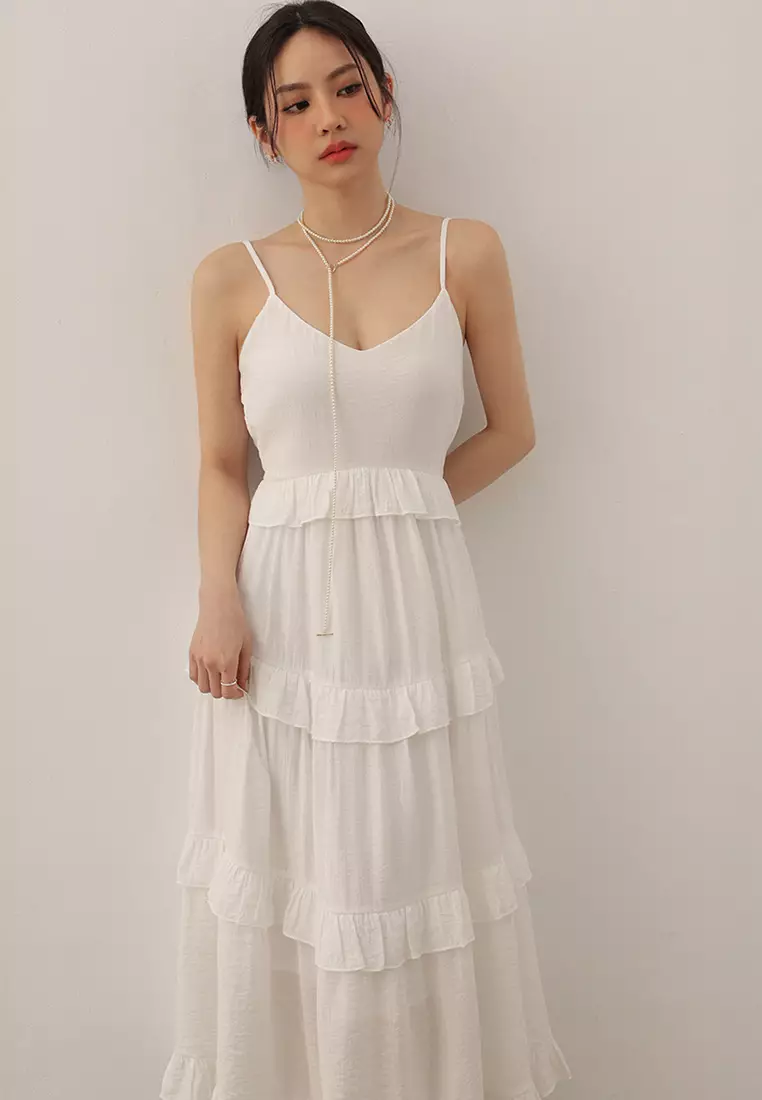 Tiered Ruffle Maxi Dress