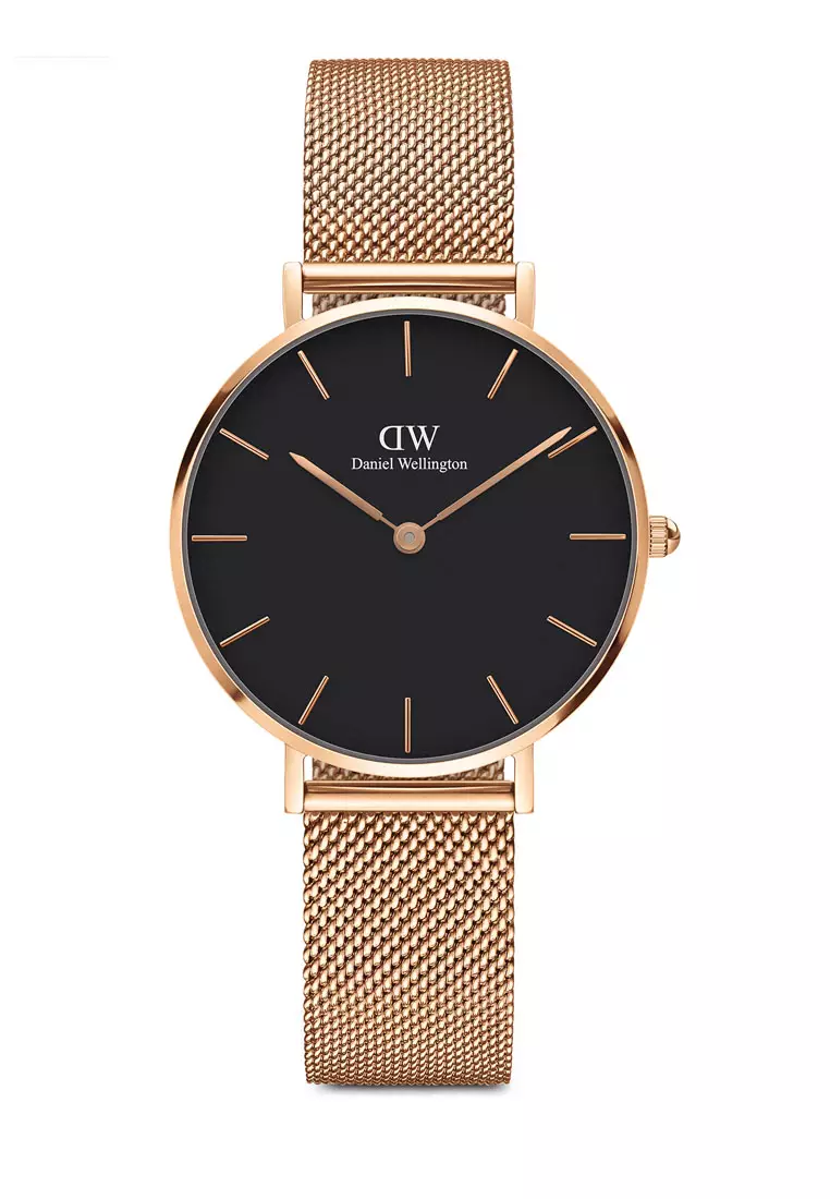 All black daniel deals wellington watch