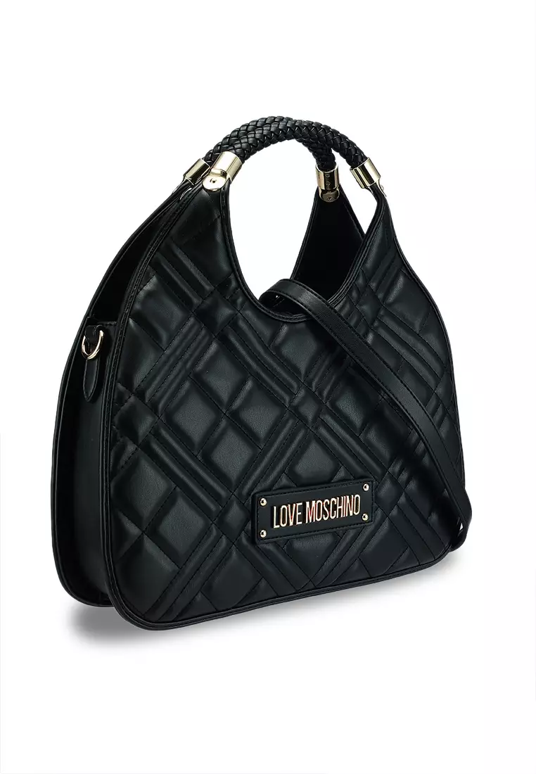 Moschino quilted bag sale on sale