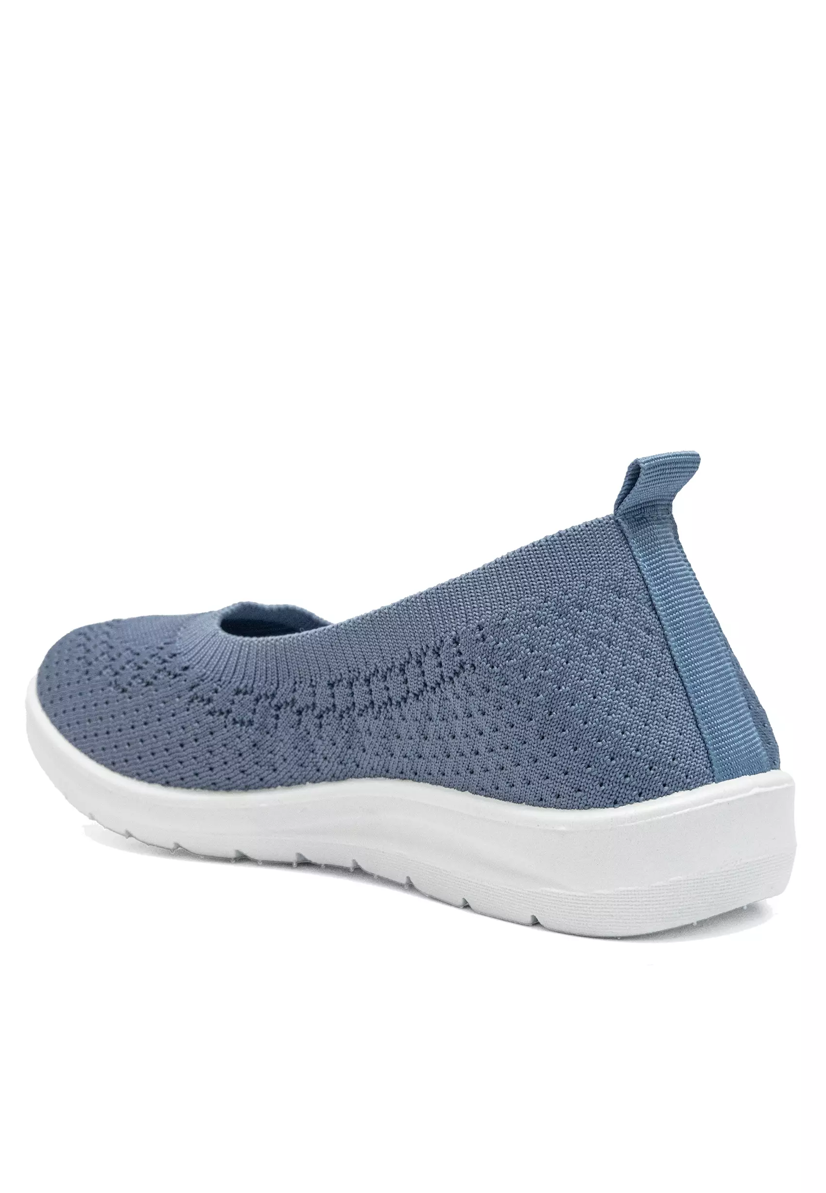 Dr. Kevin Sepatu Olahraga Sport Wanita Sneakers Flyknit Slip On 589-049