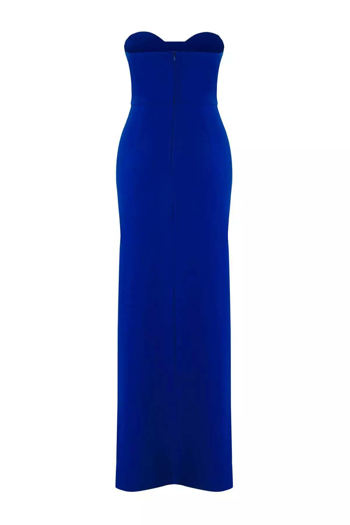 Saxe Body-Sit Corset Detailed Woven Wedding/Marriage Long Elegant Evening Dress