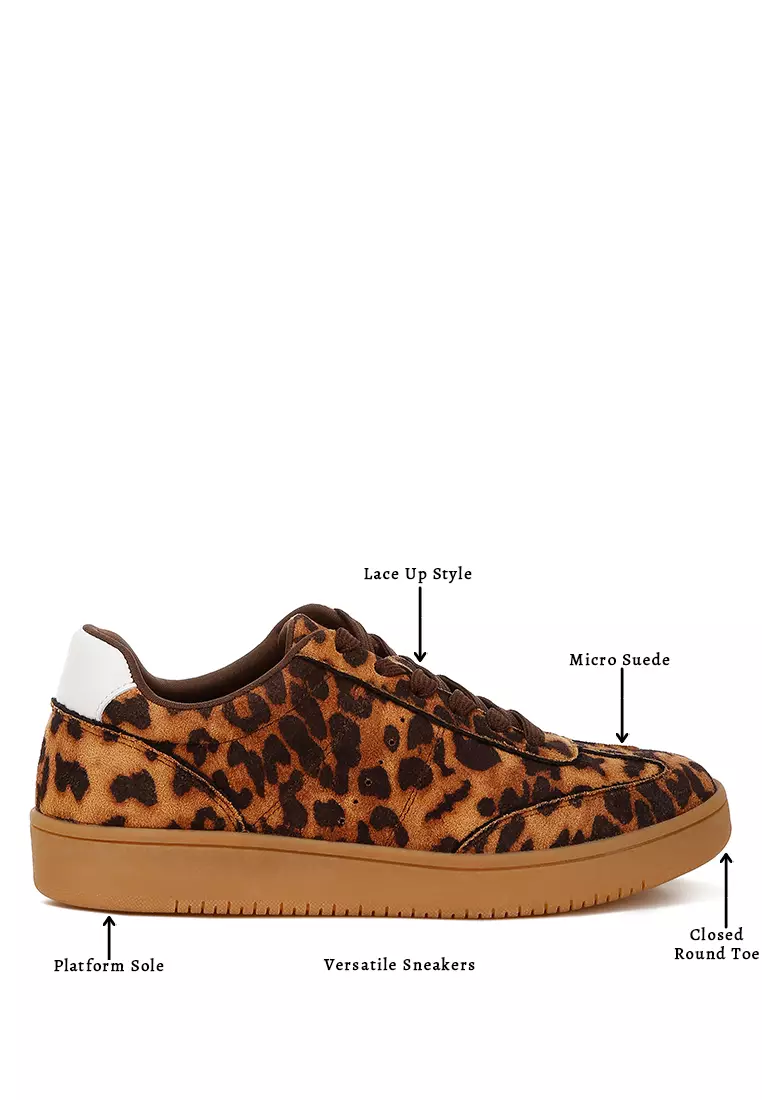 Leopard Chunky Sneakers