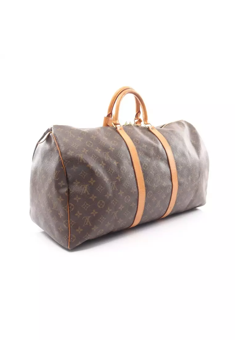 Buy Louis Vuitton Pre loved Louis Vuitton Keepall 55 monogram