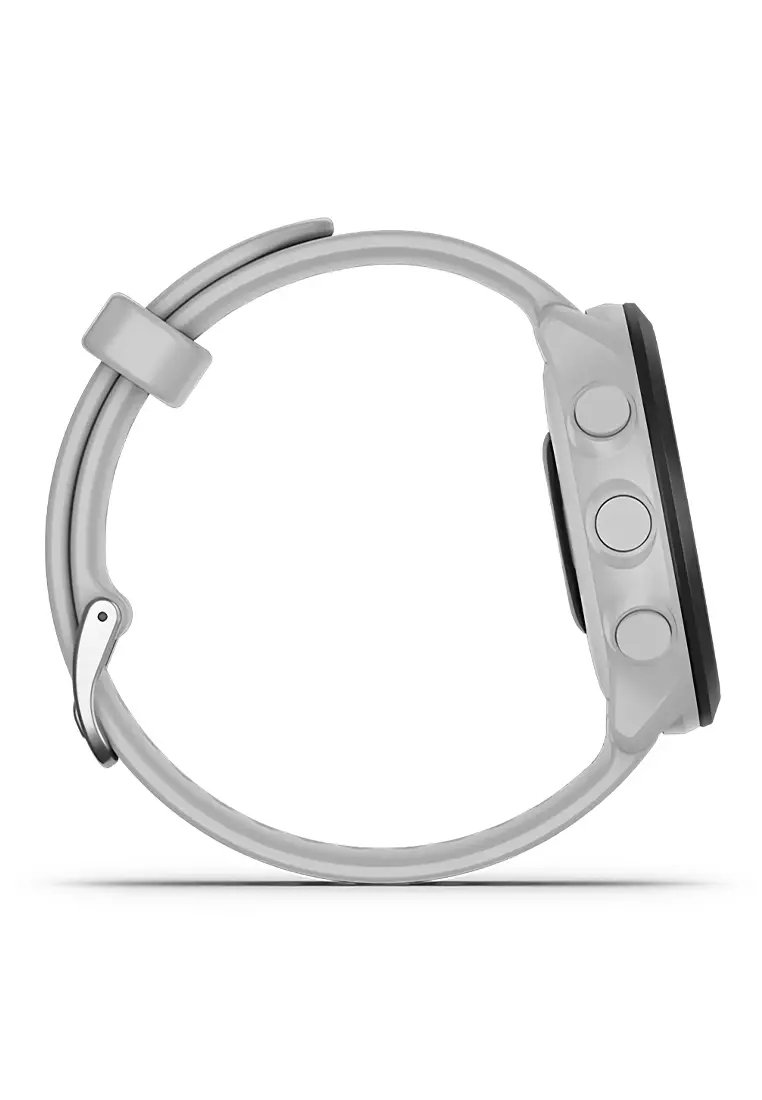 Garmin Forerunner 55 - Jam Tangan Pintar Pria - GPS Smart Watch - White - 010-02562-51