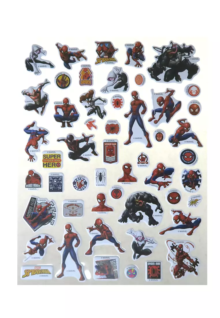 Buy Disney Classic Characters Spiderman Sticker Album With Sticker Pad