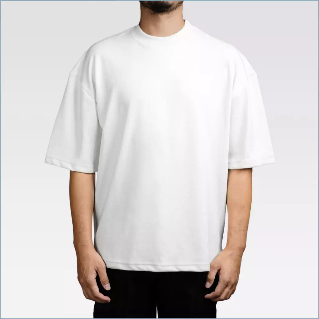 Gloaming Kaos Oversized Cotton Danball 290 Gsm White