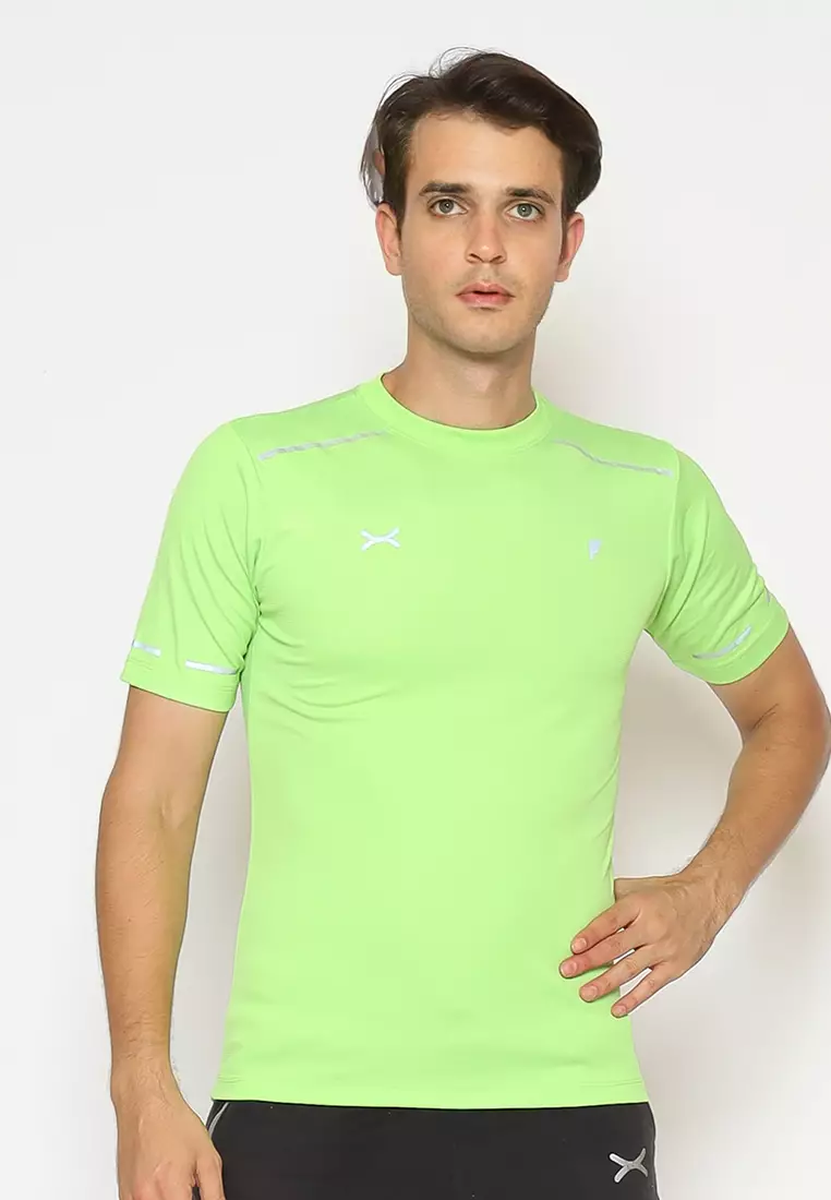 Running Jersey Reflective ROne series Green