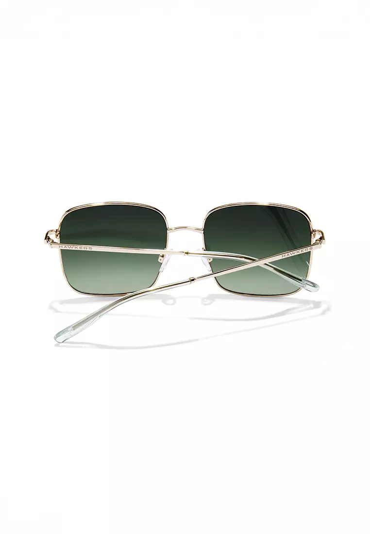 Royal Flush - Gold Green Forest Sunglasses for Men and Women, Unisex. Official Product Designed in Spain