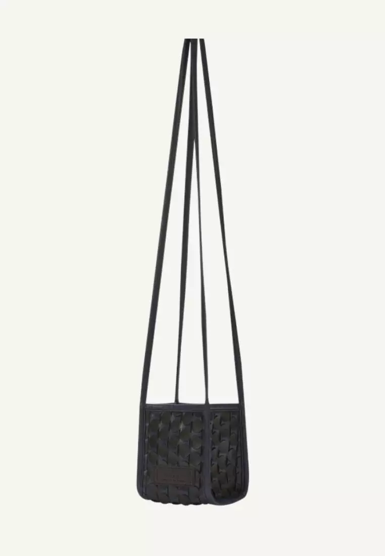 Kwani Handmade Weaving Tote Mini Navy Blue