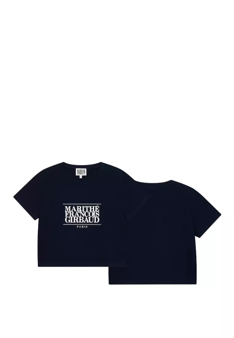 Jual Marithe + Francois Girbaud W Classic Logo Crop Tee