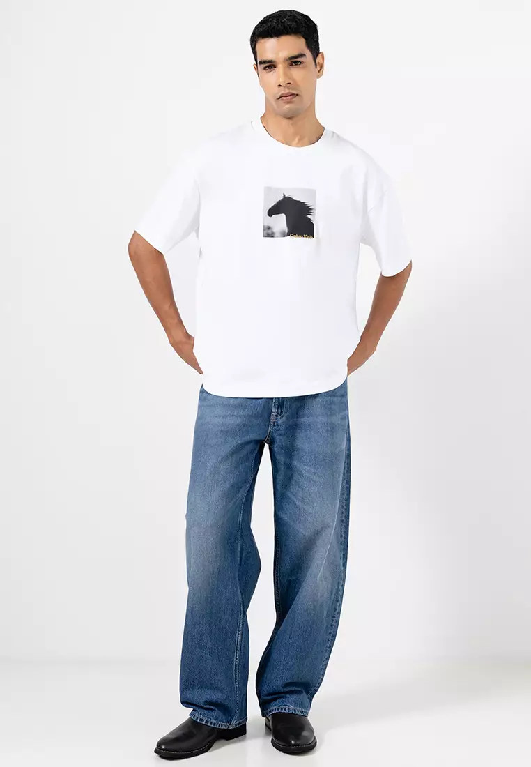 LNY Heavyweight Jersey Graphic Tee - Calvin Klein Sport