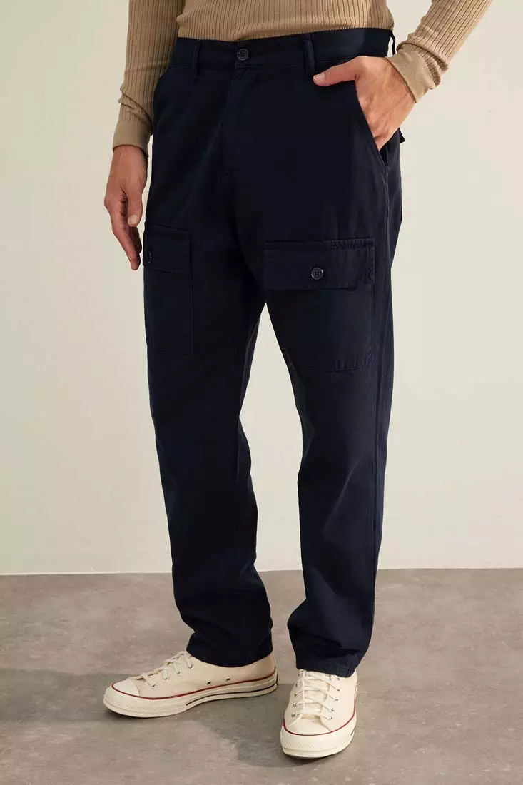 order loose gabardine pants-