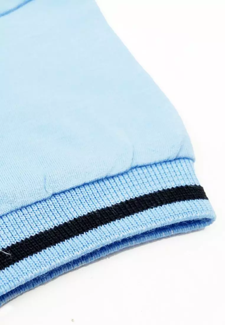 Wakakids Baju Anak Laki Laki Atasan Kaos Kerah Polo Shirt Motif Florida 4190 Coklat