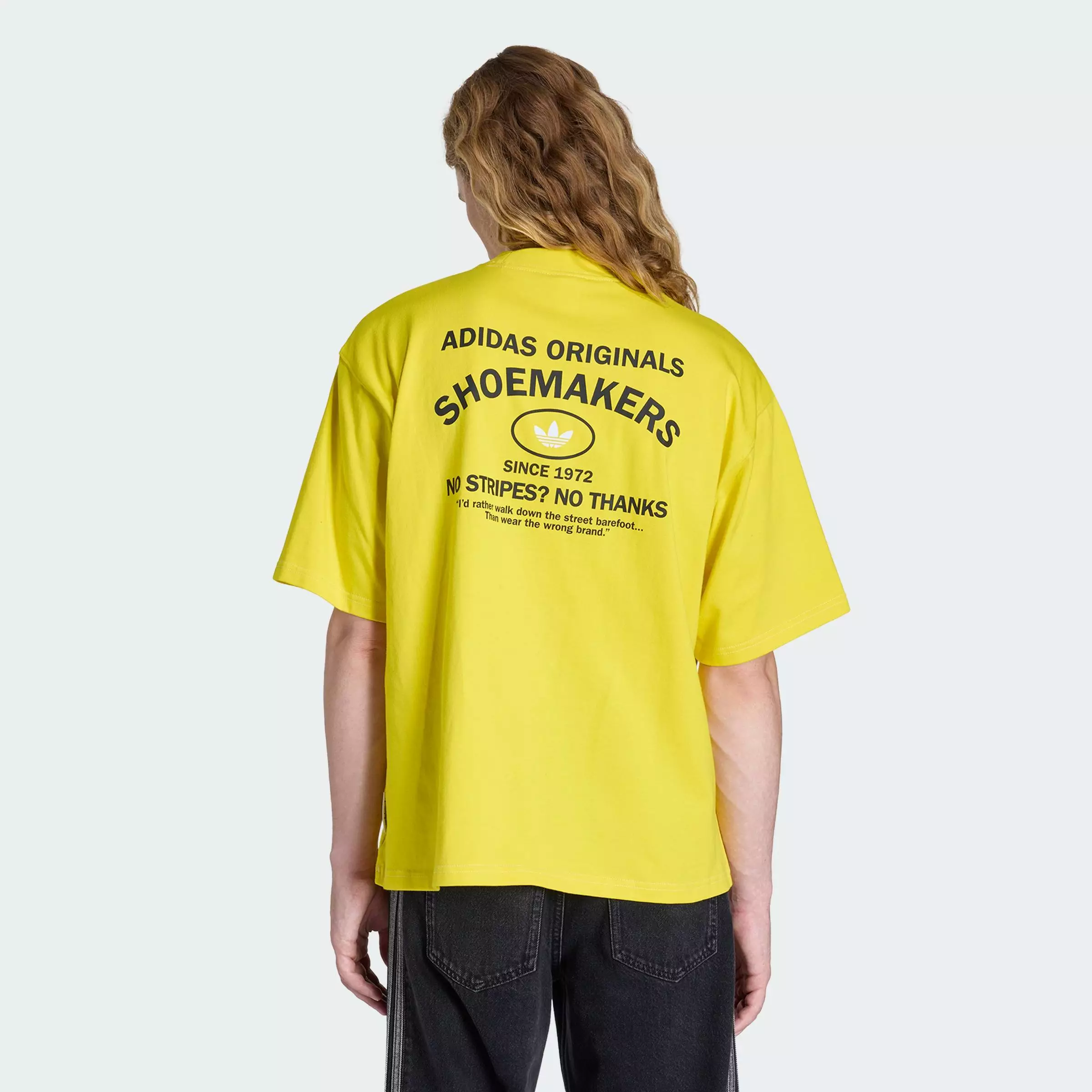 Lifestyle ORIGINALS SHOEMAKER GRAPHIC TEE Men Yellow KG6437