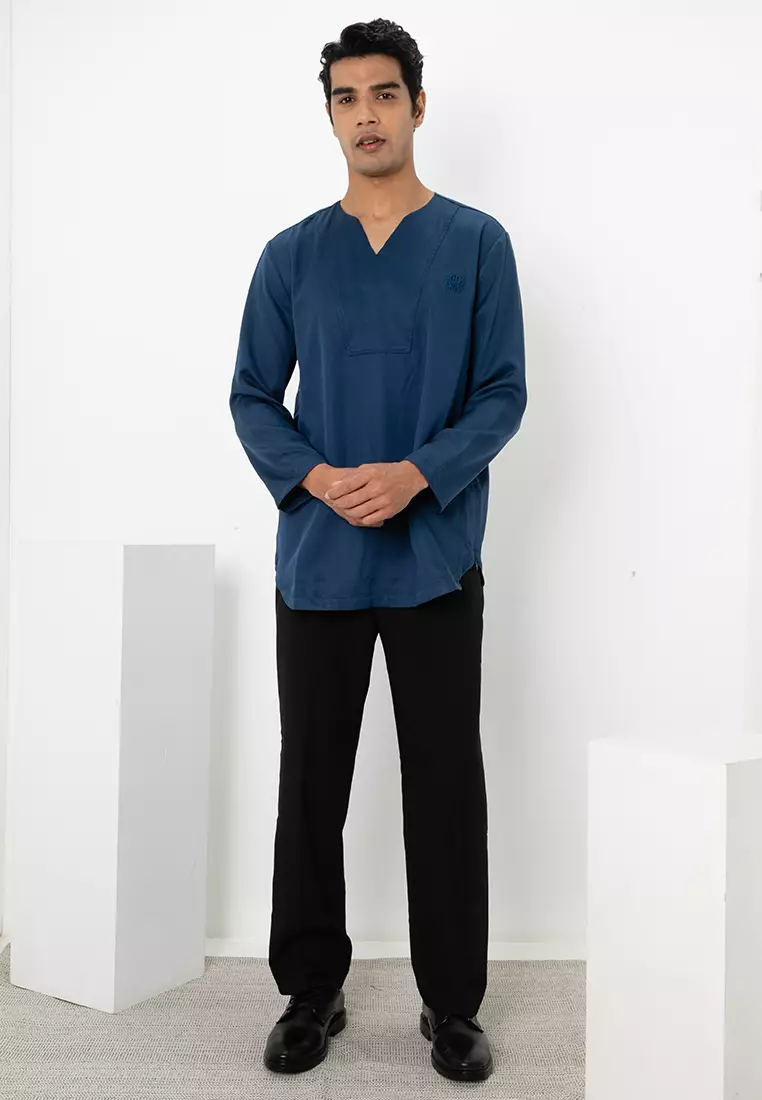 D'mir Telok Belanga Shirt - Tencel Cotton 天丝棉