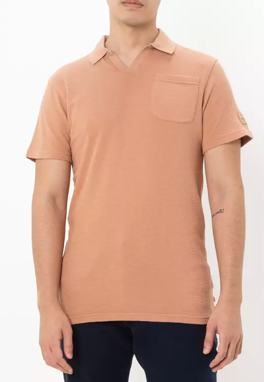 Melange Polo Shirt