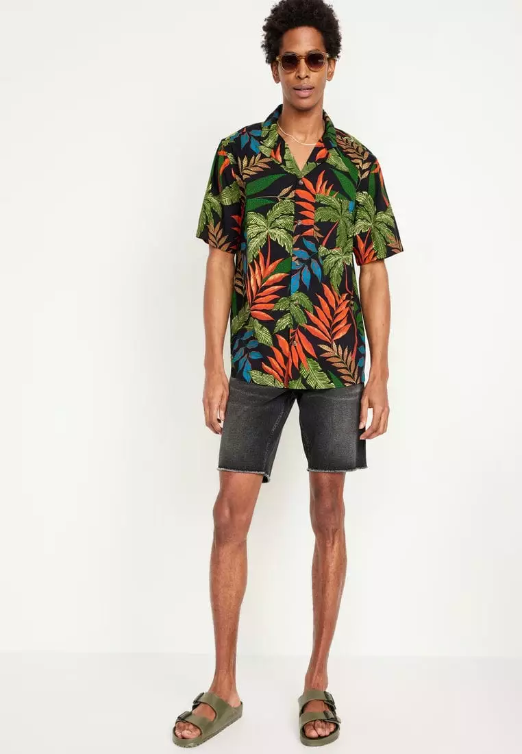 Short-Sleeve Camp Shirt