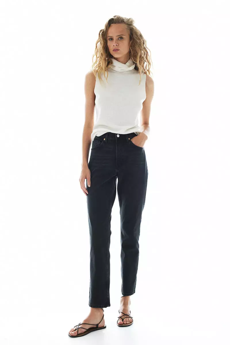 Buy H&M Vintage Straight High Jeans 2025 Online ZALORA Philippines