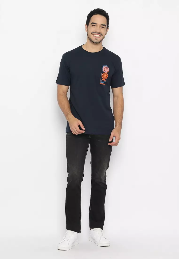 XTRAORDINARY (XO) T-Shirt Cotton Combed Pria 2073190891