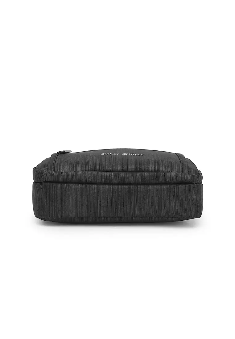 Men's Sling Bag / Crossbody Bag - Black