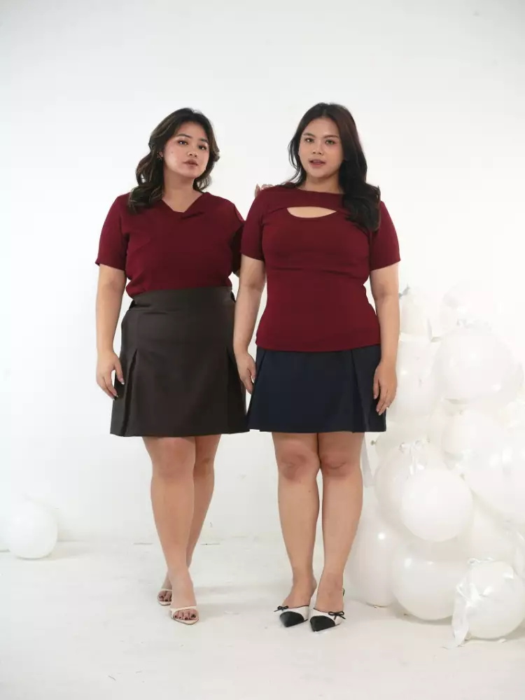 xtramiles Ladies skort val skort coffee