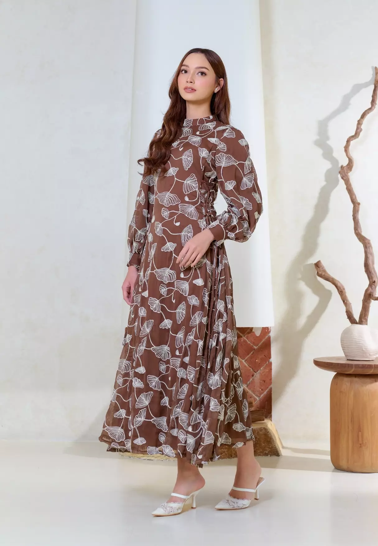 Zakiyya Dress - Coffee
