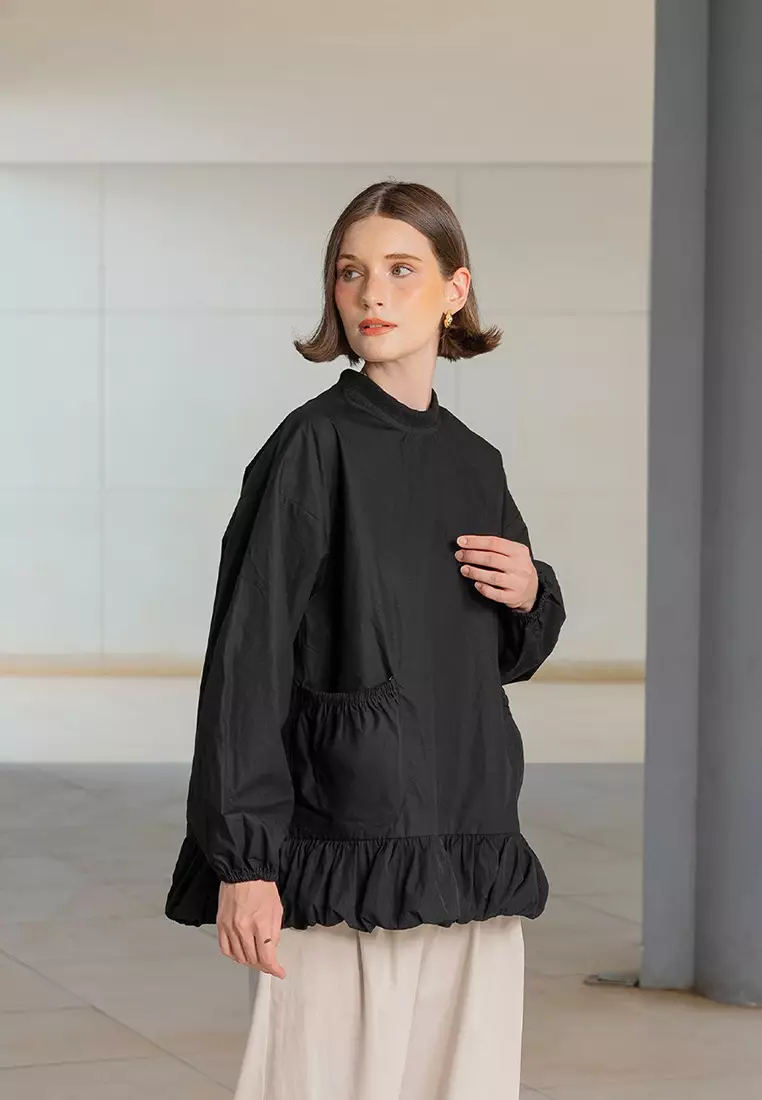 Kami Lumo Loose Top Black