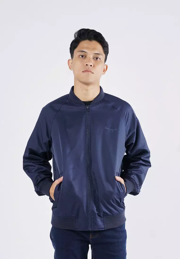 Greenlight Men's Bomber Jacket Regular Fit Taslan Max C040925
